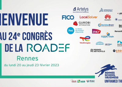 24ème congrès annuel de la ROADEF 2023